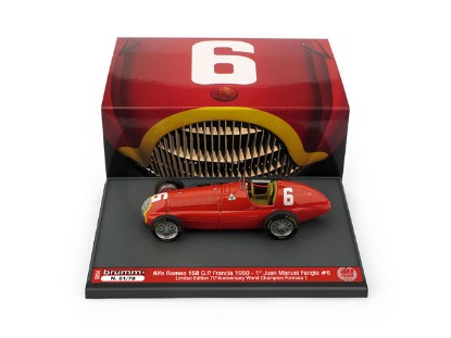 Immagine di ALFA ROMEO 158 J.M.FANGIO 1950 N.6 WINNER FRANCE GP UPD LIM.70 PCS 1:43