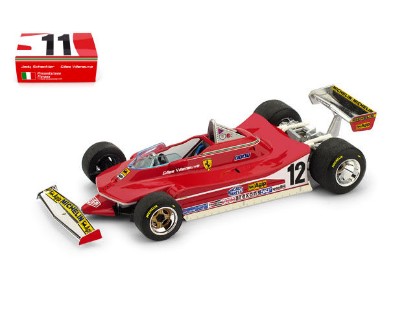 Immagine di FERRARI 312 T4 PRESENTAZIONE FIORANO 1979 N.11 JODY N.12 GILLES 1:43