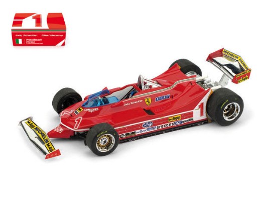 Immagine di FERRARI 312 T5 PRESENTAZIONE FIORANO 1980 N.1 JODY N.2 GILLES 1:43
