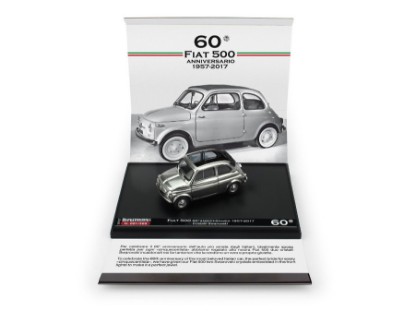 Immagine di FIAT 500 60mo ANNIV.1957-2017 CON CRISTALLI SWAROSKI 1:43