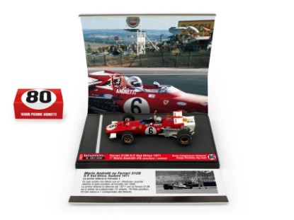 Immagine di FERRARI 312B MARIO ANDRETTI 1971 1a VITTORIA F1 N.6 SUD AFRICAN GP 1:43