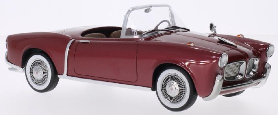 Immagine di FIAT 1100 TV TRASFORMABILE ROSSO METALLIZZATO 1:18