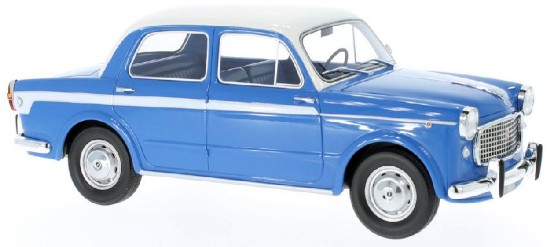 Immagine di FIAT 1100 LUSSO BIANCO/BLU 1:18