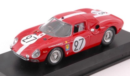 Immagine di FERRARI 250 LM N.27 6th LM 1965 A.BOLLER-D.SPOERRY 1:43