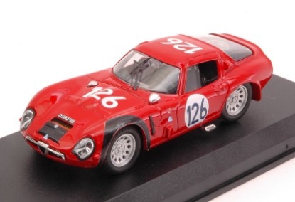 Immagine di ALFA ROMEO TZ2 N.126 4th TARGA FLORIO 1966 E.PINTO-N.TODARO 1:43