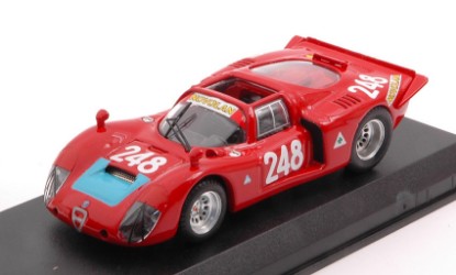 Immagine di ALFA ROMEO 33.2 N.248 TARGA FLORIO 1969 PINTO-ALBERTI 1:43