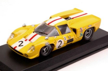 Immagine di LOLA T70 COUPE  N.2 6th 6 H BRANDS HATCH 1968 J.BONNIER-S.AXELSSON 1:43