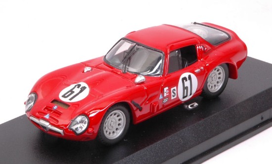 Immagine di ALFA ROMEO TZ2 N.61 12H SEBRING 1966 ZECCOLI-"GEKI" 1:43