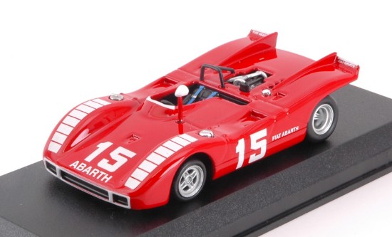 Immagine di ABARTH 2000 SP N.15 41st 500 Km NURBURGRING 1970 KURT AHRENS JR. 1:43