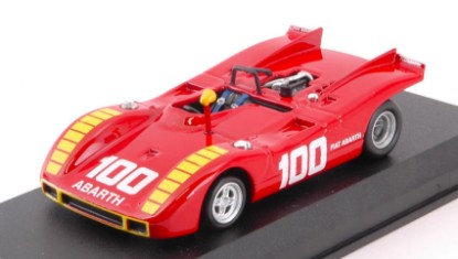 Immagine di ABARTH 2000 SP N.100 2nd COPPA CITTA  DI ENNA 1970 A.MERZARIO 1:43