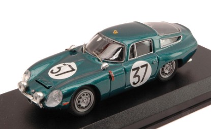 Immagine di ALFA ROMEO TZ1 N.37 LE MANS TEST 1964 BUSSINELLO-BISCALDI 1:43