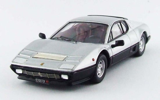 Immagine di FERRARI 512 BB 1976 SILVER/BLACK 1:43
