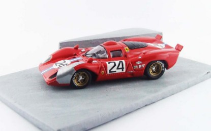 Immagine di FERRARI 312 P COUPE  N.24 4th DAYTONA 1970 PARKES-POSEY DIORAMA 1:43