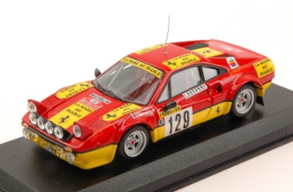 Immagine di FERRARI 308 GTB N.129 MONTE CARLO RALLY 1983 D.GAUTHIER-M.GAUTHIER 1:43