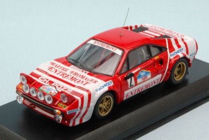 Immagine di FERRARI 308 GTB GR.4 N.2 WINNER TARGA FLORIO 1981 ANDRUET-"TIBER" 1:43