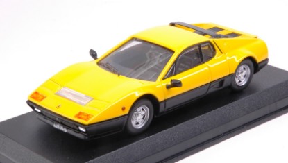 Immagine di FERRARI 512 BB 1976 BICOLOR YELLOW AND BLACK 1:43