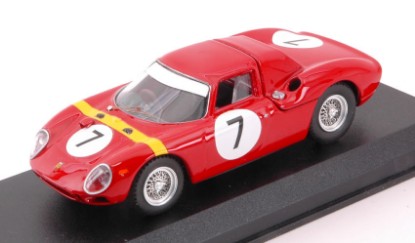 Immagine di FERRARI 250 LM N.7 WINNER GP ANGOLA, LUANDA 1964 W.MAIRESSE 1:43