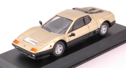 Immagine di FERRARI 512 BB 1977 SOTHEBY AUCTION 2018 GOLD & BLACK 1:43