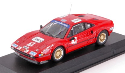 Immagine di FERRARI 308 GTB Gr.4 N.47 WINNER VALLELUNGA 1978 C.FACETTI 1:43