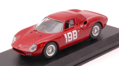 Immagine di FERRARI 250 LM N.198 WINNER COPPA F.I.S.A. MONZA 1966 E.LUALDI 1:43
