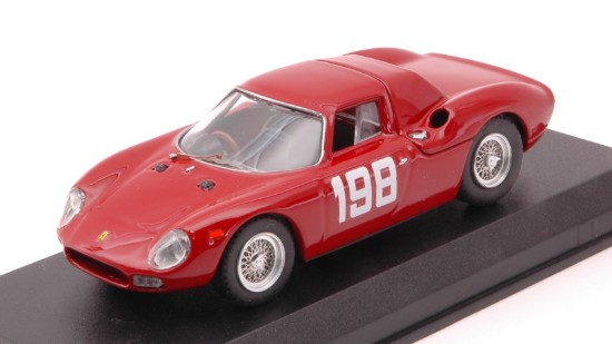 Immagine di FERRARI 250 LM N.198 WINNER COPPA F.I.S.A. MONZA 1966 E.LUALDI 1:43