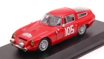 Immagine di ALFA ROMEO TZ1 N.105 2nd TOUR DE CORSE 1964 ROLLAND-AUGIAS 1:43