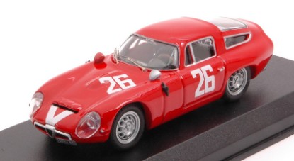 Immagine di ALFA ROMEO TZ1 N.26 1000 KM MONZA 1965 PIANTA-SALA 1:43