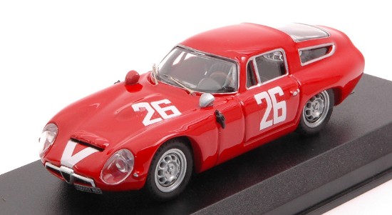 Immagine di ALFA ROMEO TZ1 N.26 1000 KM MONZA 1965 PIANTA-SALA 1:43