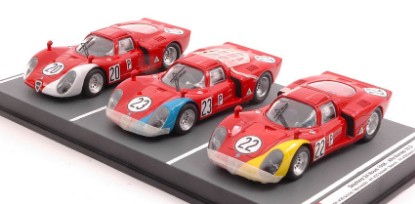 Immagine di ALFA ROMEO 33.2 24 H DAYTONA 1968 N.20 - N.23 - N.22  ED.LIM.PCS 68 1:43