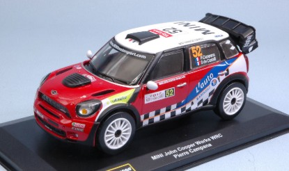 Immagine di MINI JOHN COOPER N.52 7th MONTE CARLO 2012 P.CAMPANA-S.DE CASTELLI 1:32