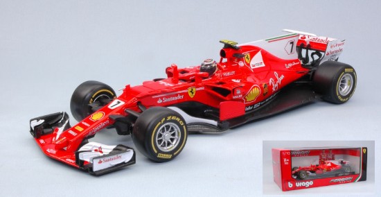 Immagine di FERRARI SF70-H K.RAIKKONEN 2017 N.7 1:18