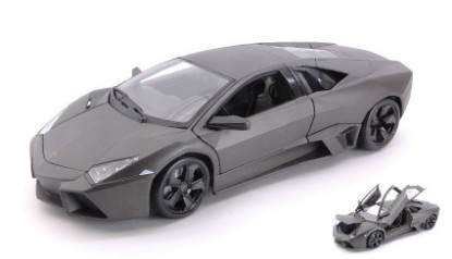 Immagine di LAMBORGHINI REVENTON GRIGIO BARRA 1:18