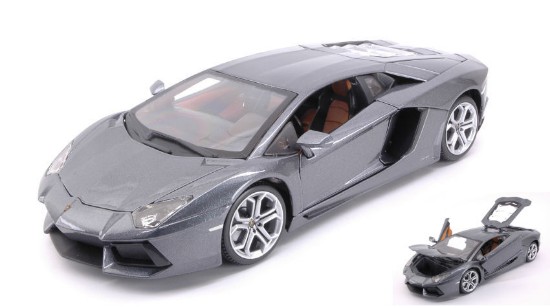 Immagine di LAMBORGHINI AVENTADOR LP700-4 2011 SILVERGUN 1:18