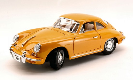 Immagine di PORSCHE 356 B COUPE  1961 YELLOW 1:18