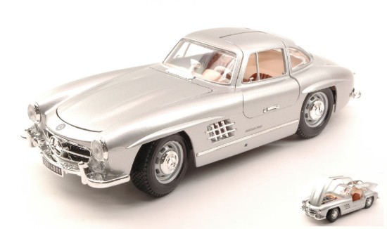Immagine di MERCEDES 300 SL 1954 SILVER 1:18