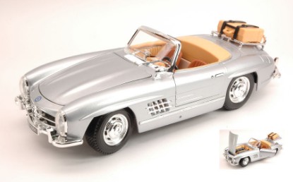 Immagine di MERCEDES 300 SL TOURING 1957 SILVER 1:18