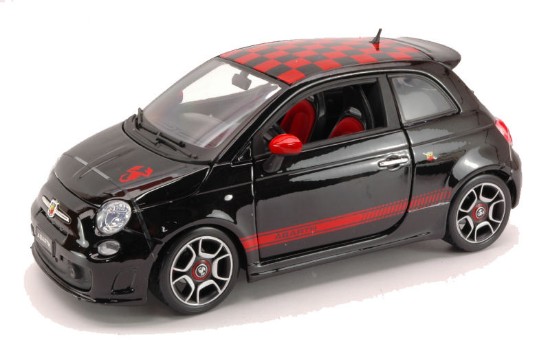 Immagine di ABARTH NUOVA 500 2008 BLACK 1:18