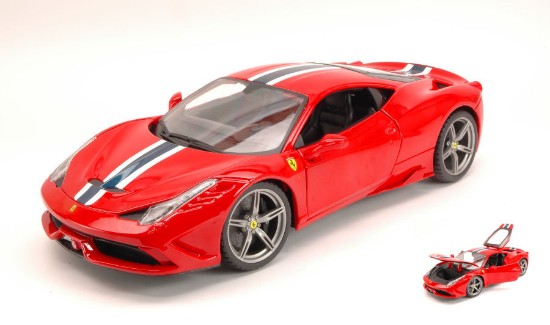 Immagine di FERRARI 458 SPECIALE 2014 RED 1:18