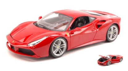 Immagine di FERRARI 488 GTB 2015 RED 1:18