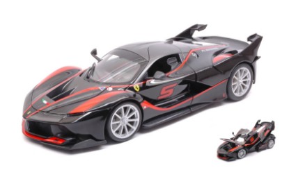 Immagine di FERRARI FXX-K N.5 BLACK/RED 1:18