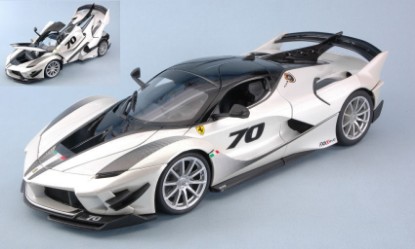 Immagine di FERRARI FXX-K EVO N.70 WHITE 1:18