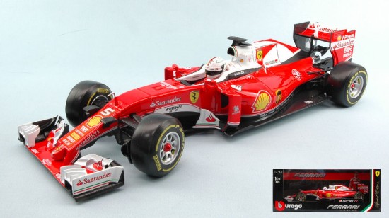 Immagine di FERRARI SF16-H F1 S.VETTEL 2016 N.5 SPECIAL EDITION 1:18