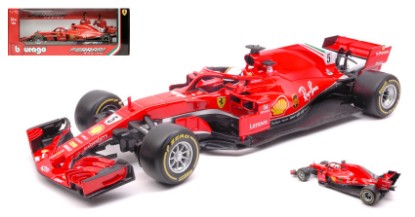 Immagine di FERRARI SF71-H S.VETTEL 2018 N.5 1:18