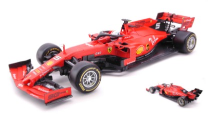 Immagine di FERRARI SF90 SEBASTIAN VETTEL 2019 N.5 1:18