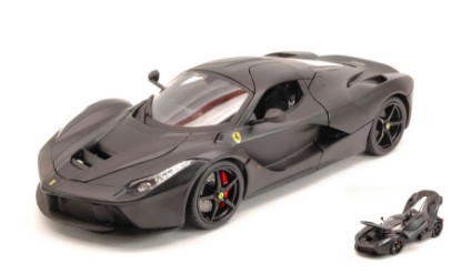 Immagine di FERRARI LA FERRARI 2013 MATT BLACK SIGNATURE 1:18