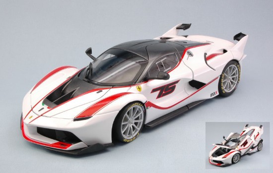 Immagine di FERRARI FXX-K N.75 WHITE SIGNATURE 1:18