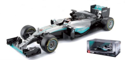 Immagine di MERCEDES AMG PETRONAS W07 HYBRID L.HAMILTON 2016 N.44 1:18