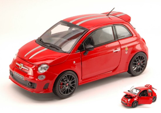 Immagine di FIAT 500 ABARTH 695 TRIBUTO FERRARI 2011 RED 1:24