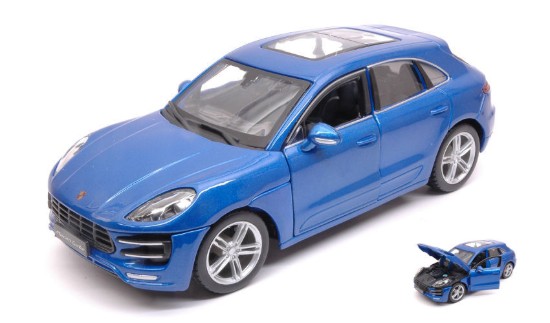 Immagine di PORSCHE MACAN 2013 BLUE 1:24
