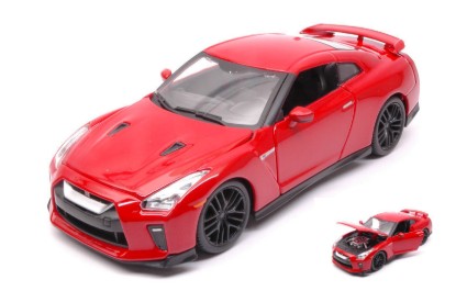 Immagine di NISSAN GT-R 2017 RED 1:24